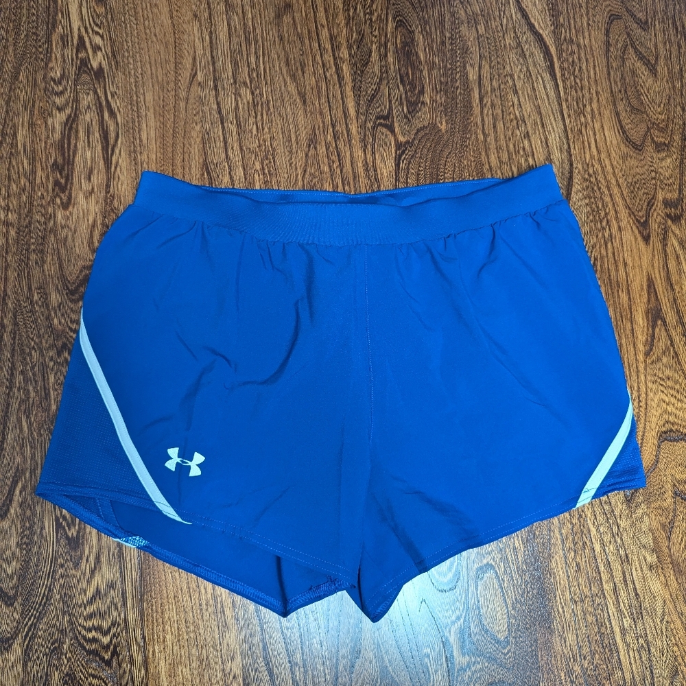 Under Armour - Royal Blue Running Shorts - Medium